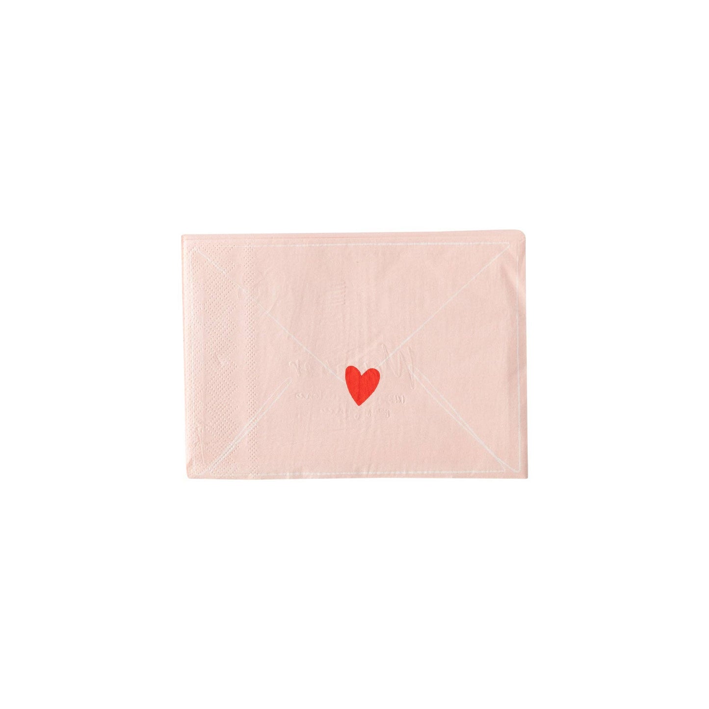 Valentine Love Note Napkin 18ct