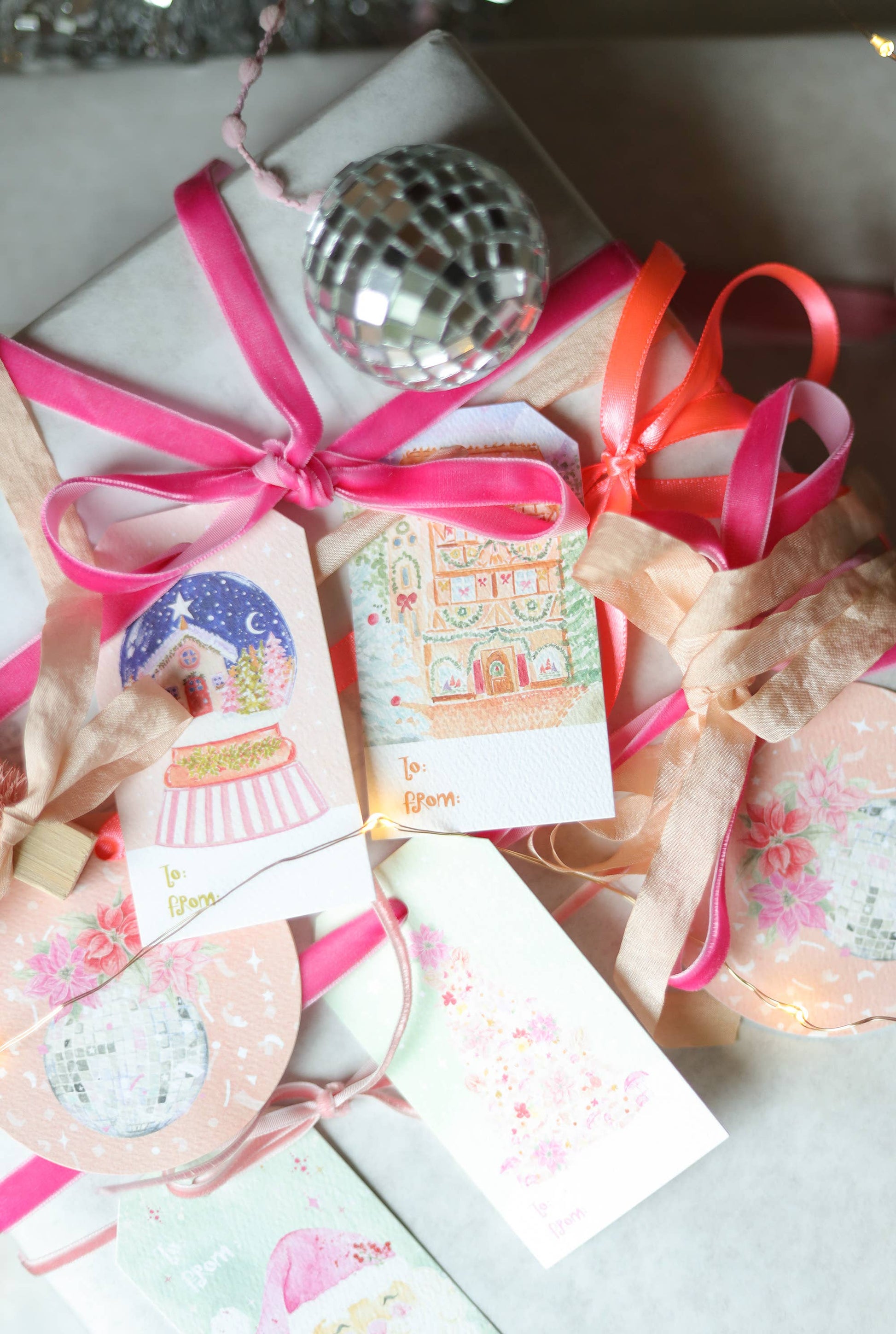 Gift tags for christmas