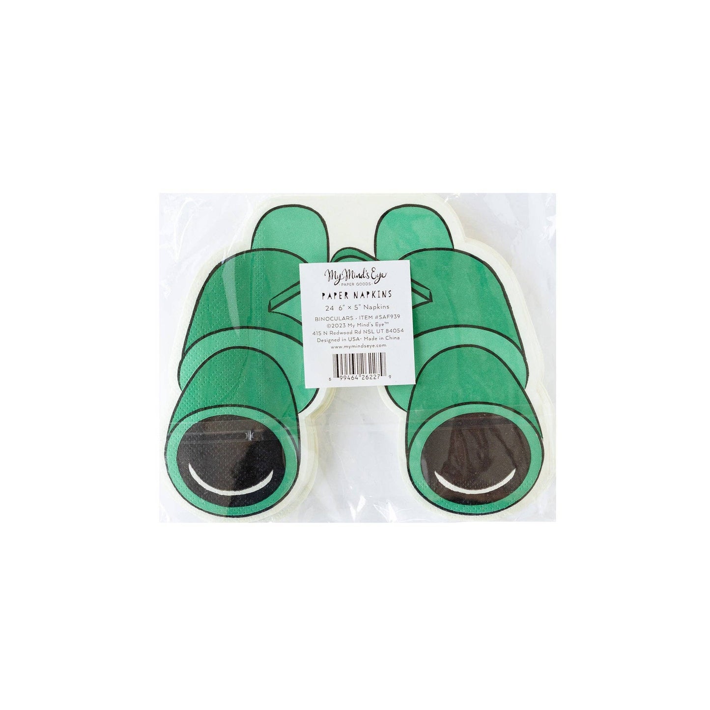 Safari Binoculars Napkin 24ct