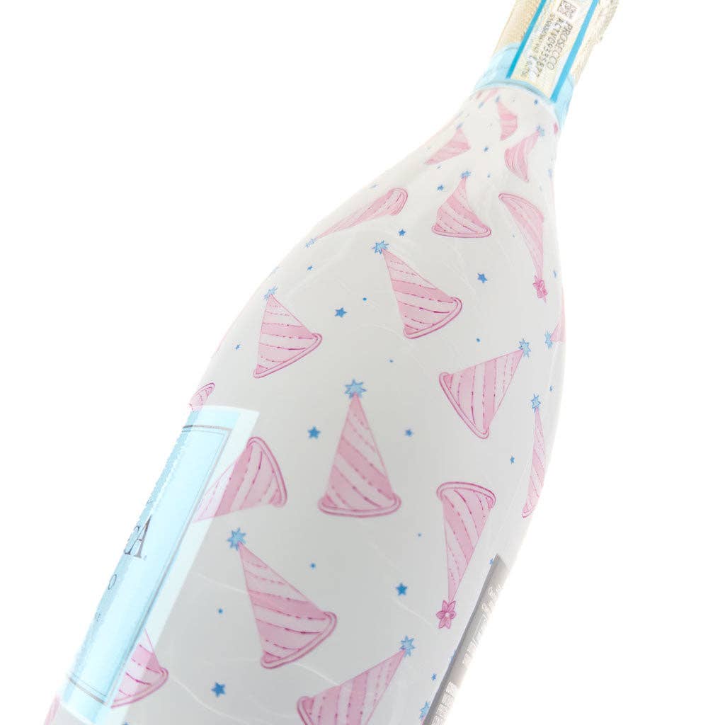 Beau Bottles Pastel Birthday Party Hats - Prosecco Collection