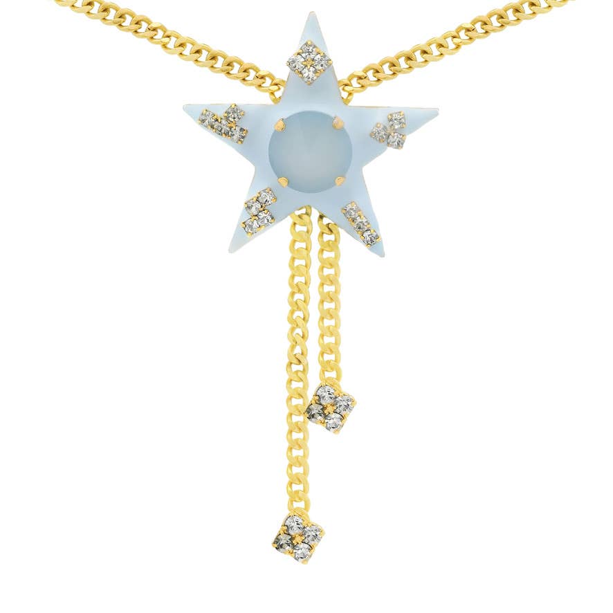 Bolo Star Necklace in Fairy Dust: Roselune