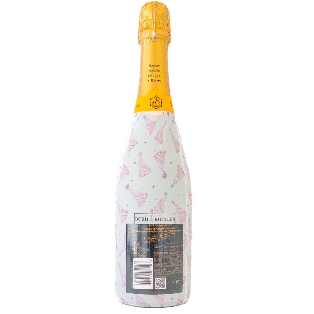 Beau Bottles Pastel Birthday Party Hats - Champagne Collection