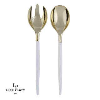 Clear & Gold Serving Set