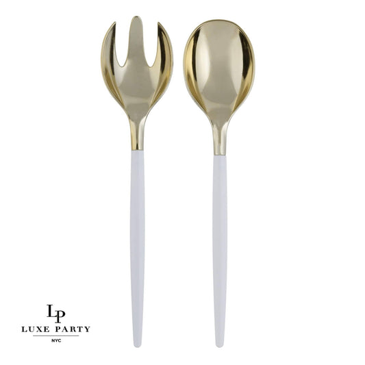 Clear & Gold Serving Set