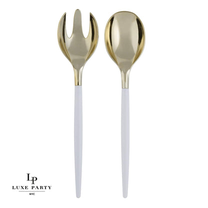 Clear & Gold Serving Set