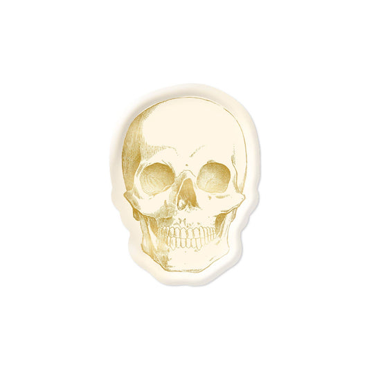 Happy Haunting Skull Plates 8ct