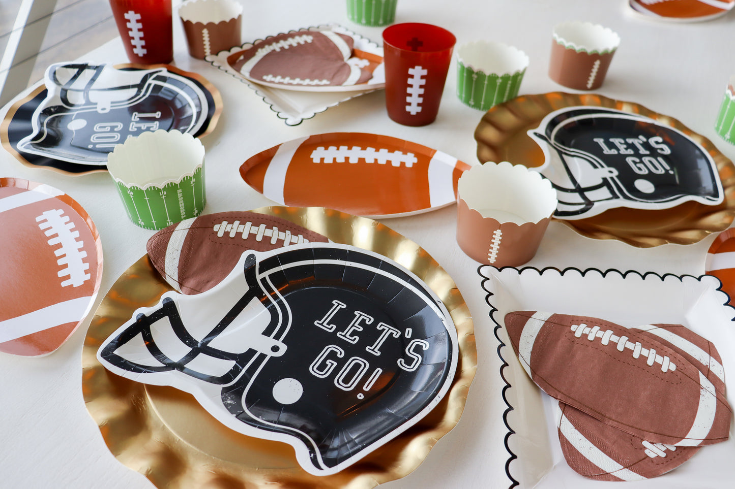 Football Food & Baking Cups