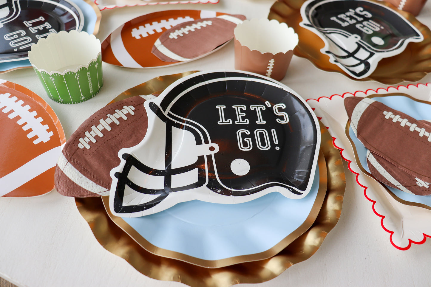 Football Food & Baking Cups