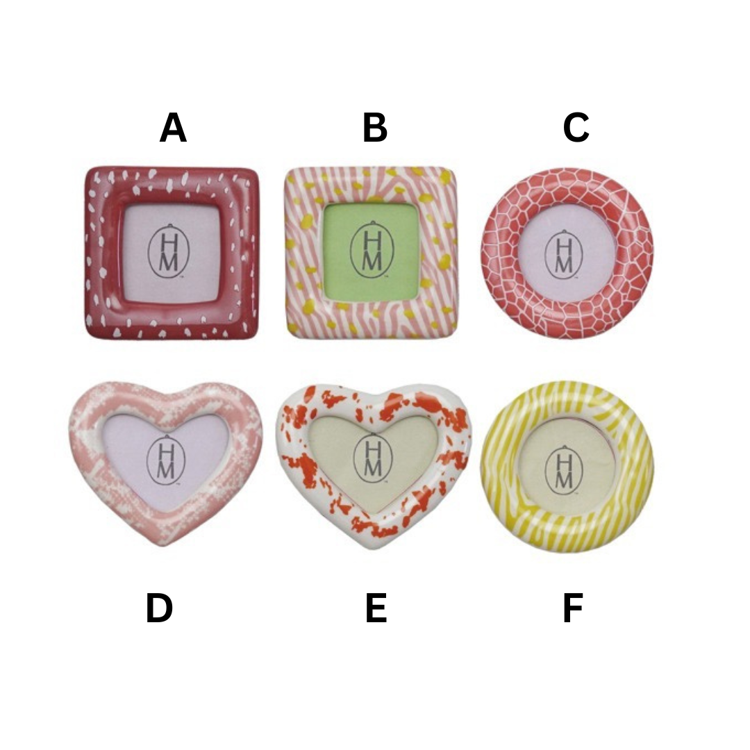 Mini Picture Frame Magnet, 6 Styles