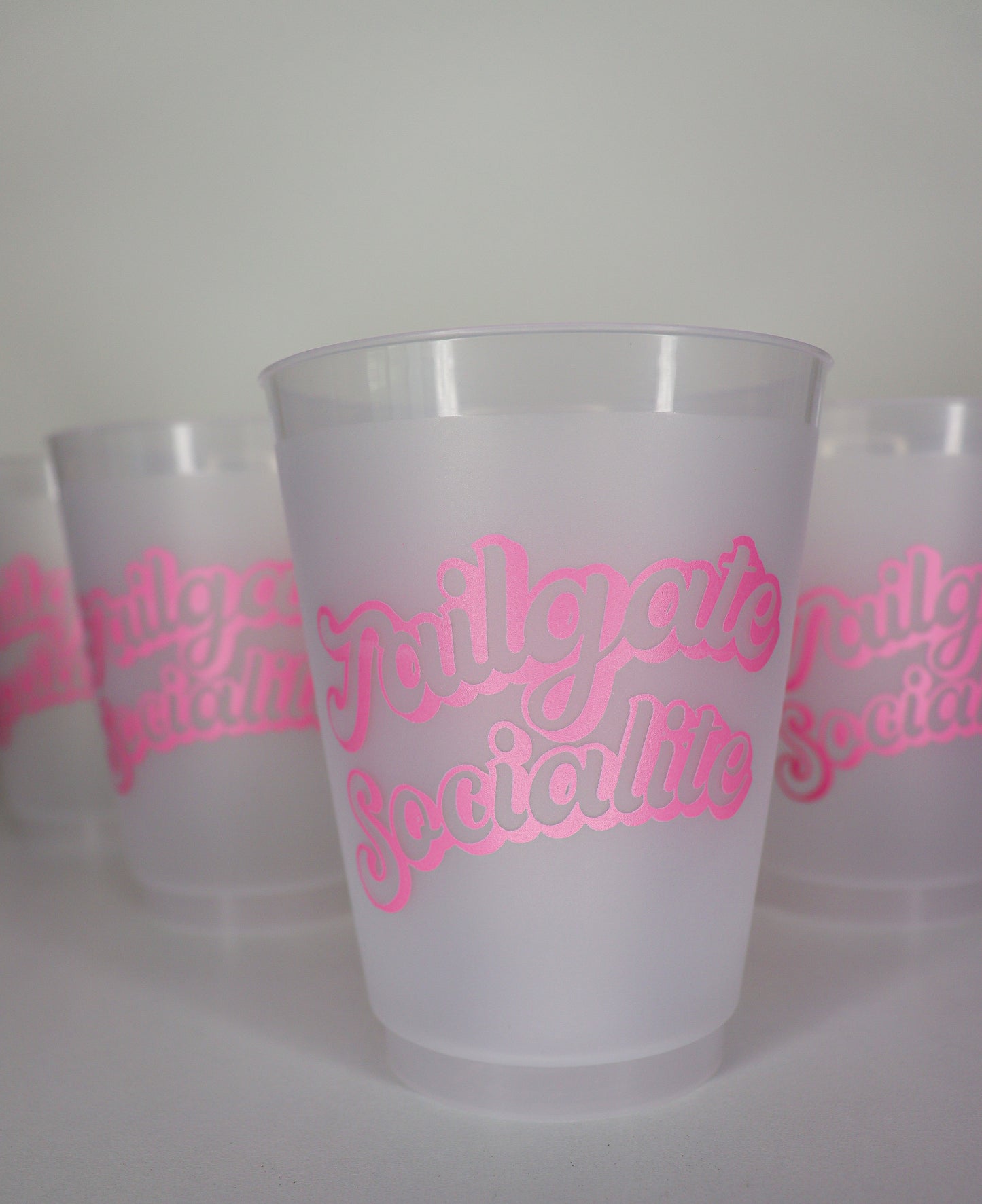 Tailgate Socialite Frosted Cups