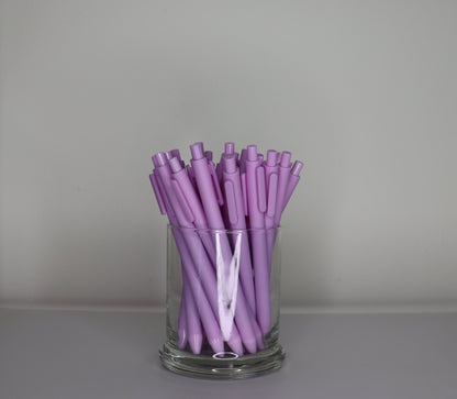 Lilac Dreams Soft-Touch Gel Pen | Fine-Point Precision Jotter