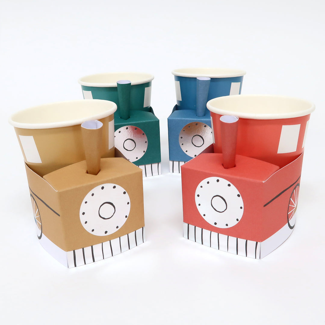 Meri Meri Train Cups 8ct