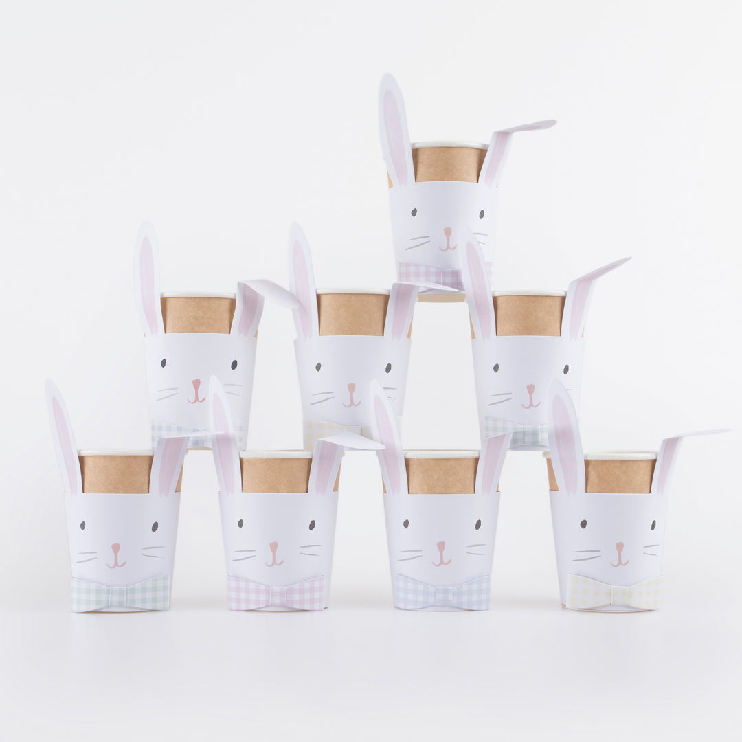 Meri Meri Lop Eared Bunny Cups 8ct