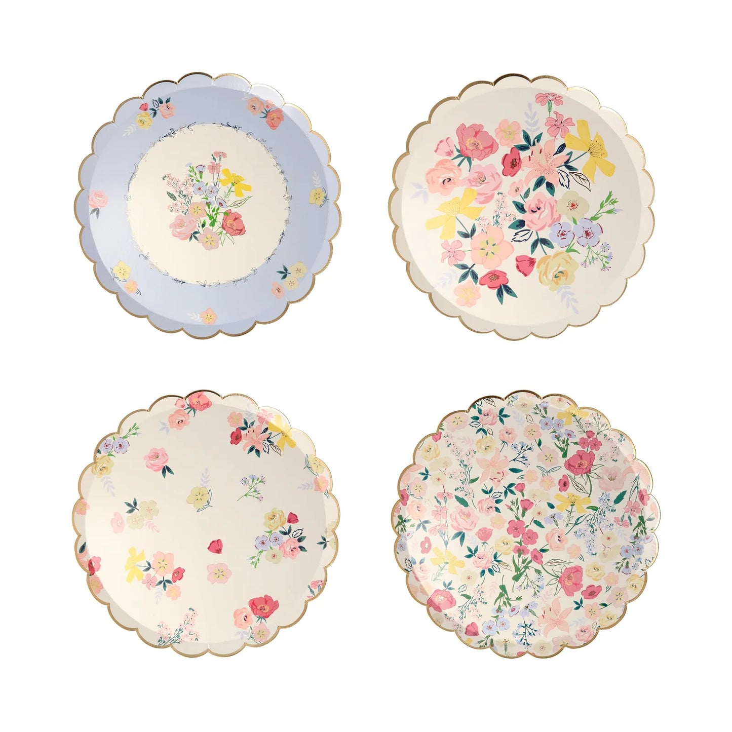 Meri Meri English Garden Side Plates 8ct