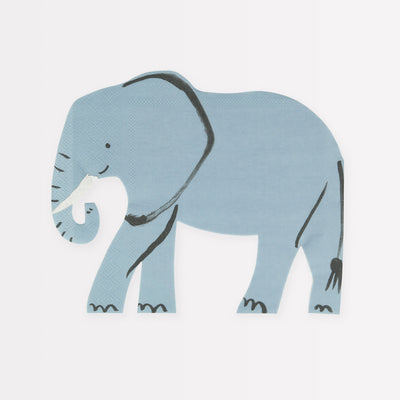 Meri Meri Elephant Napkins 16ct