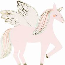 Meri Meri Winged Unicorn Napkins 16ct