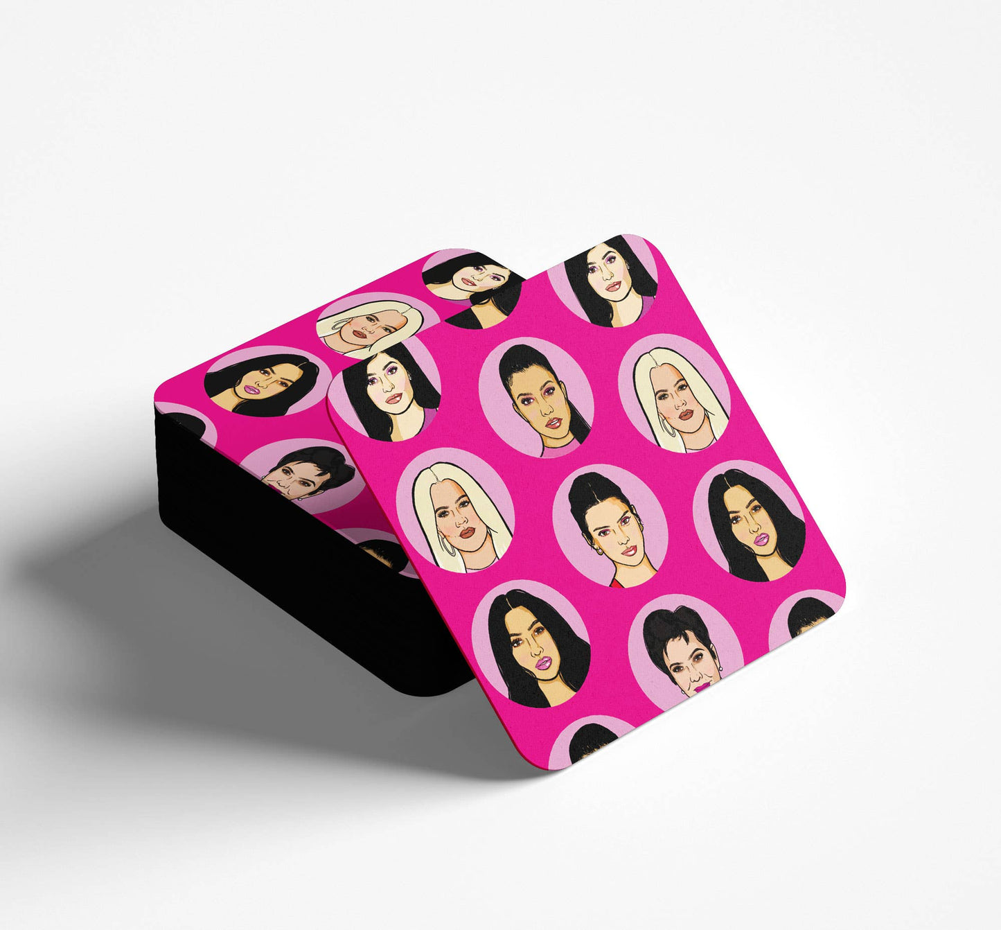 Kardashian Square Coaster