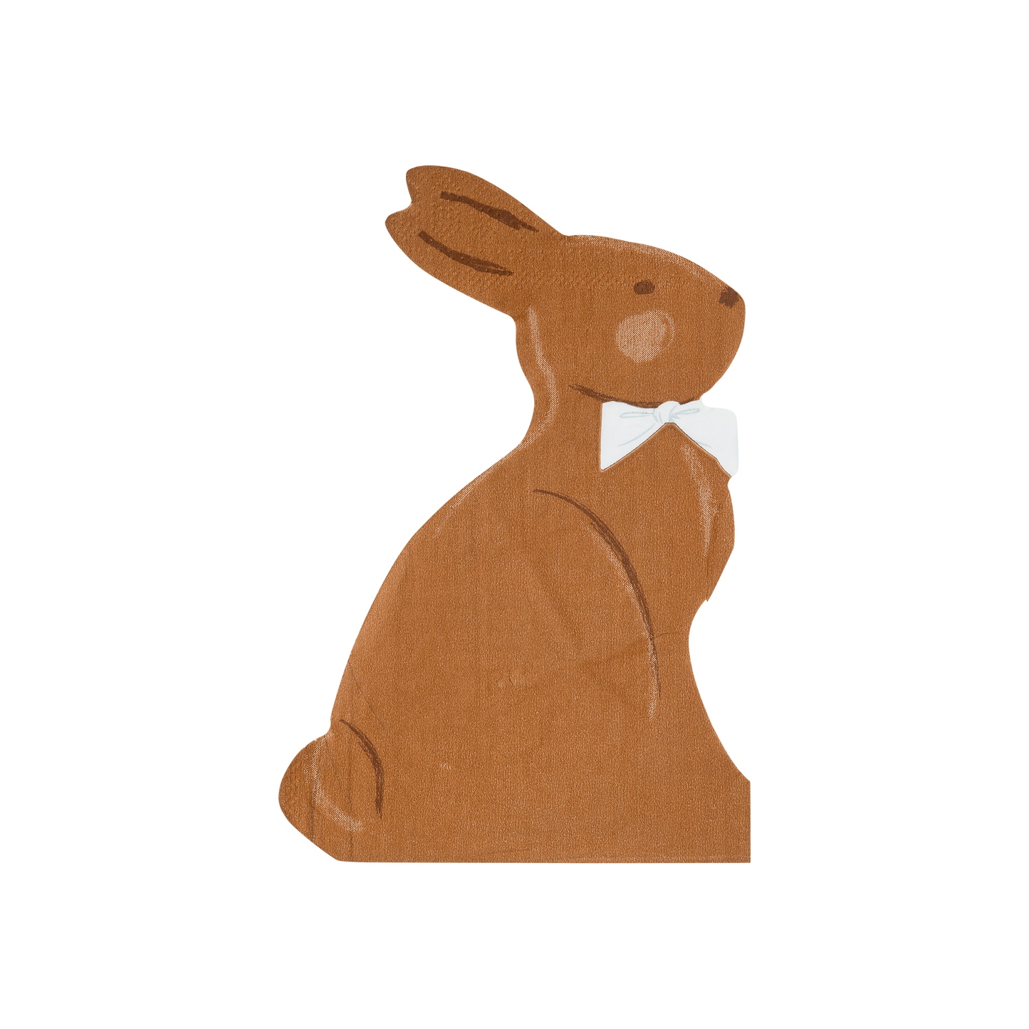 Chocolate Bunny Napkin 24ct