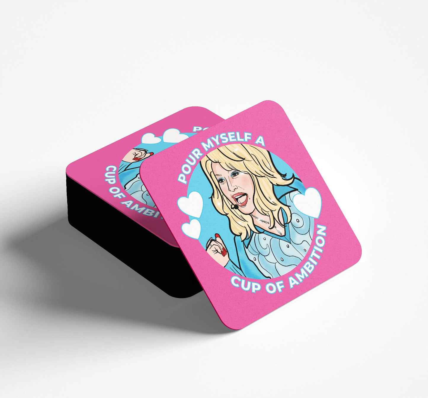 Dolly Square Coaster