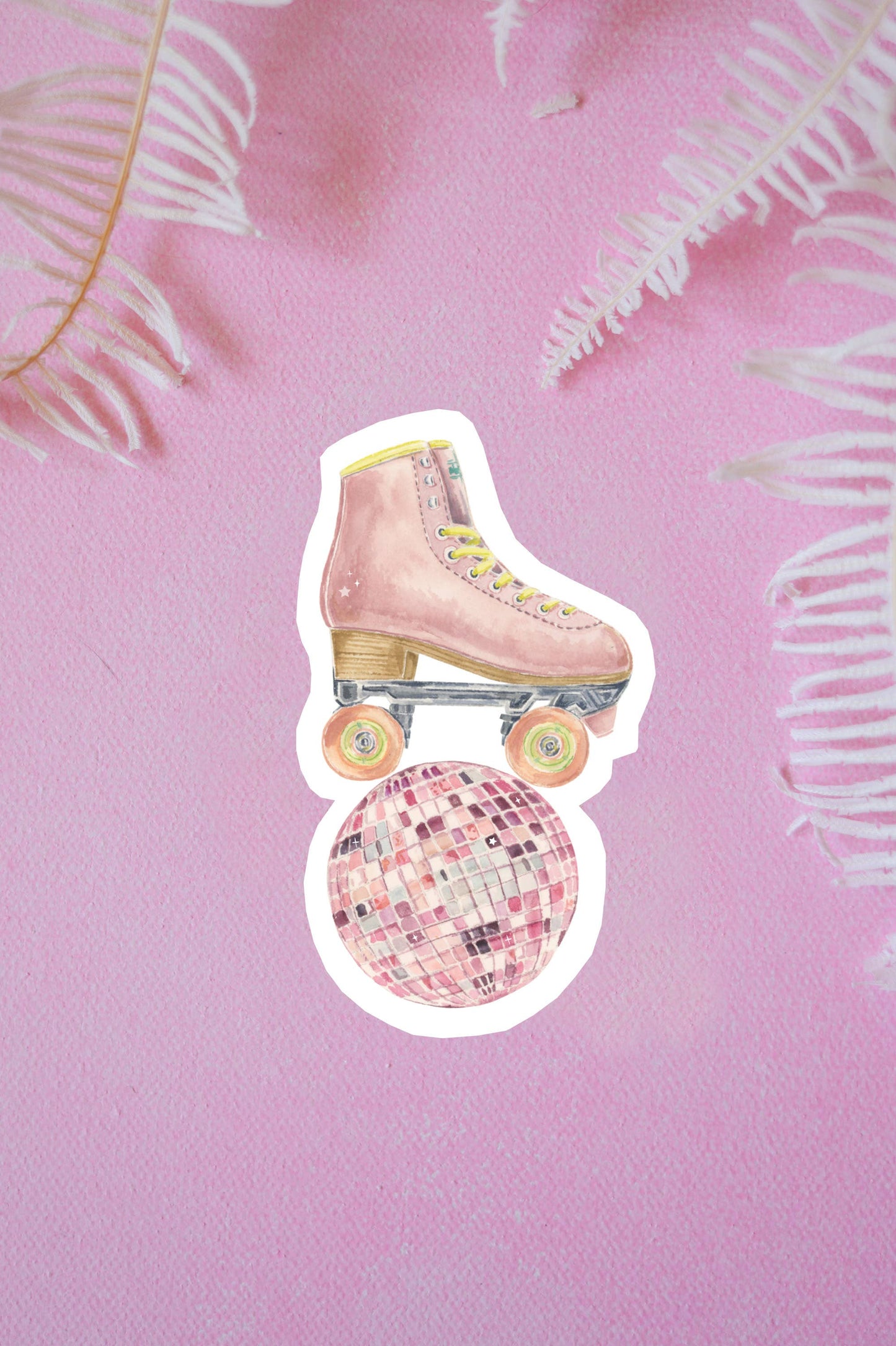 Roller Disco Vinyl Sticker