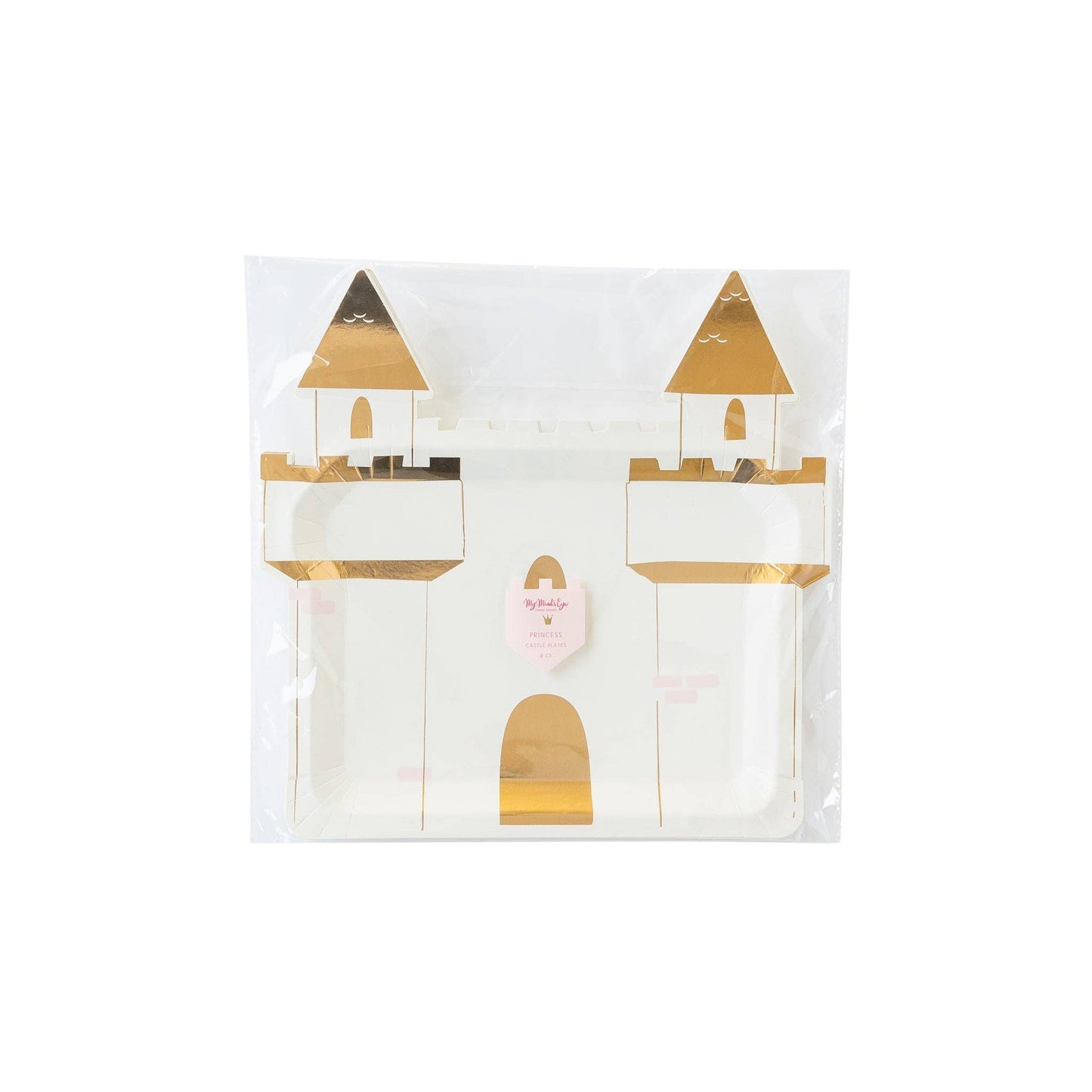 Princess Castle Plate 8ct