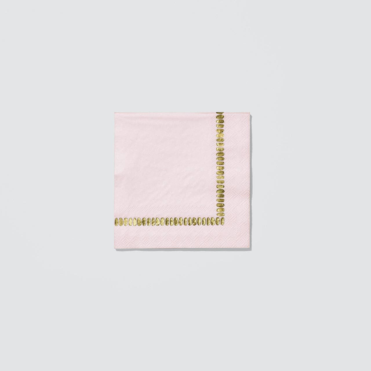 Pale Pink Brushstroke Cocktail Napkins (25 per pack)