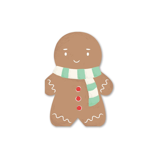 Scarf Gingerbreadman Napkins 24ct