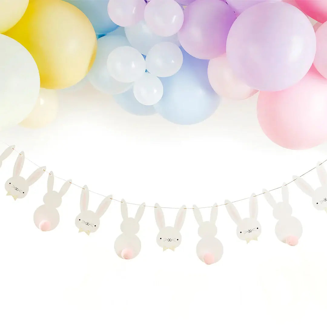 Bunny Pom Pom Garland 2M