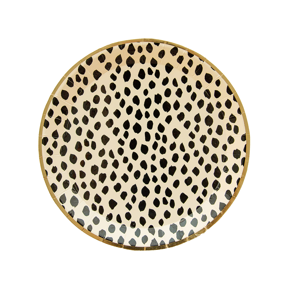 Dalmatian Print Dessert Plates - 8 Pk.