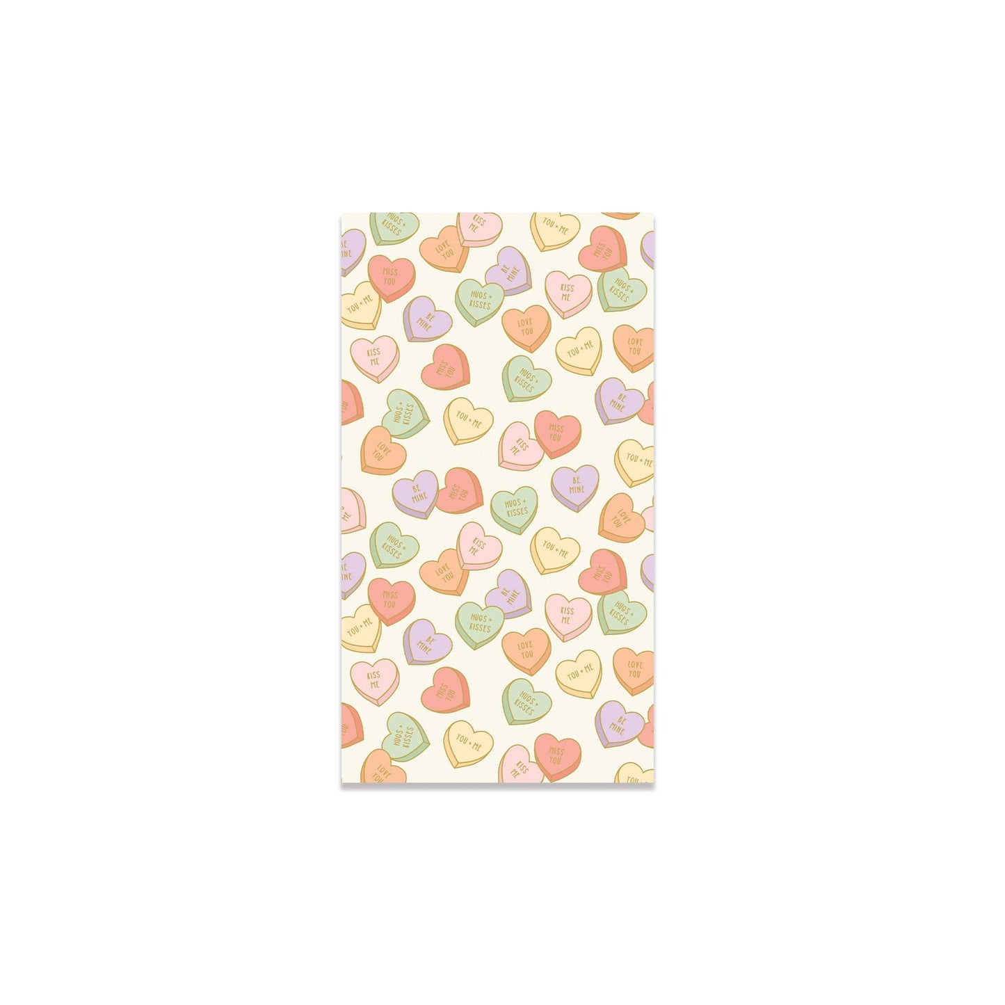 Conversation Hearts Napkins 18ct