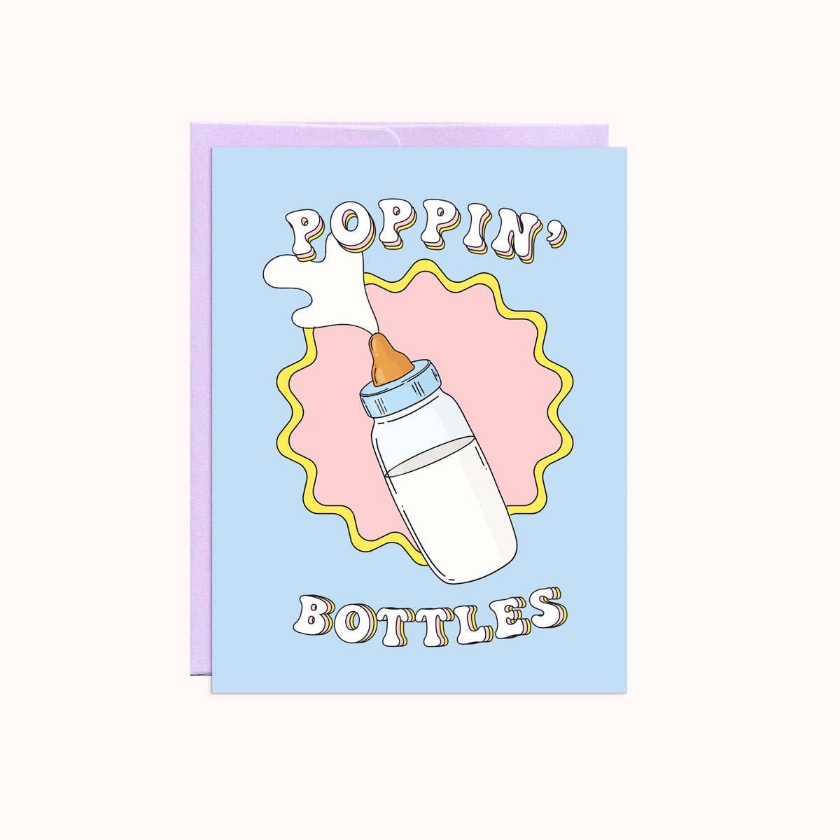 Poppin' Bottles | Baby Card