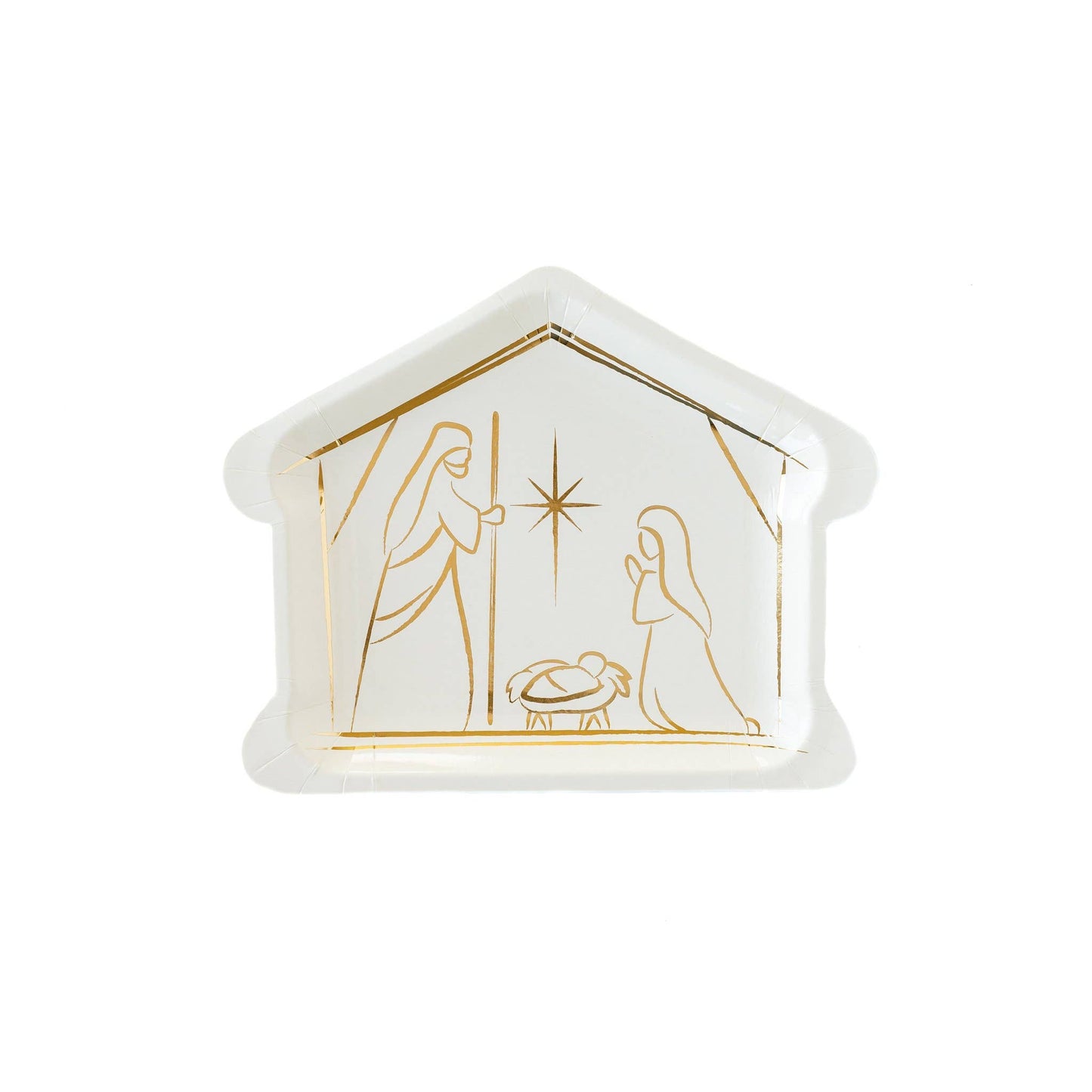 Nativity Plates 8ct